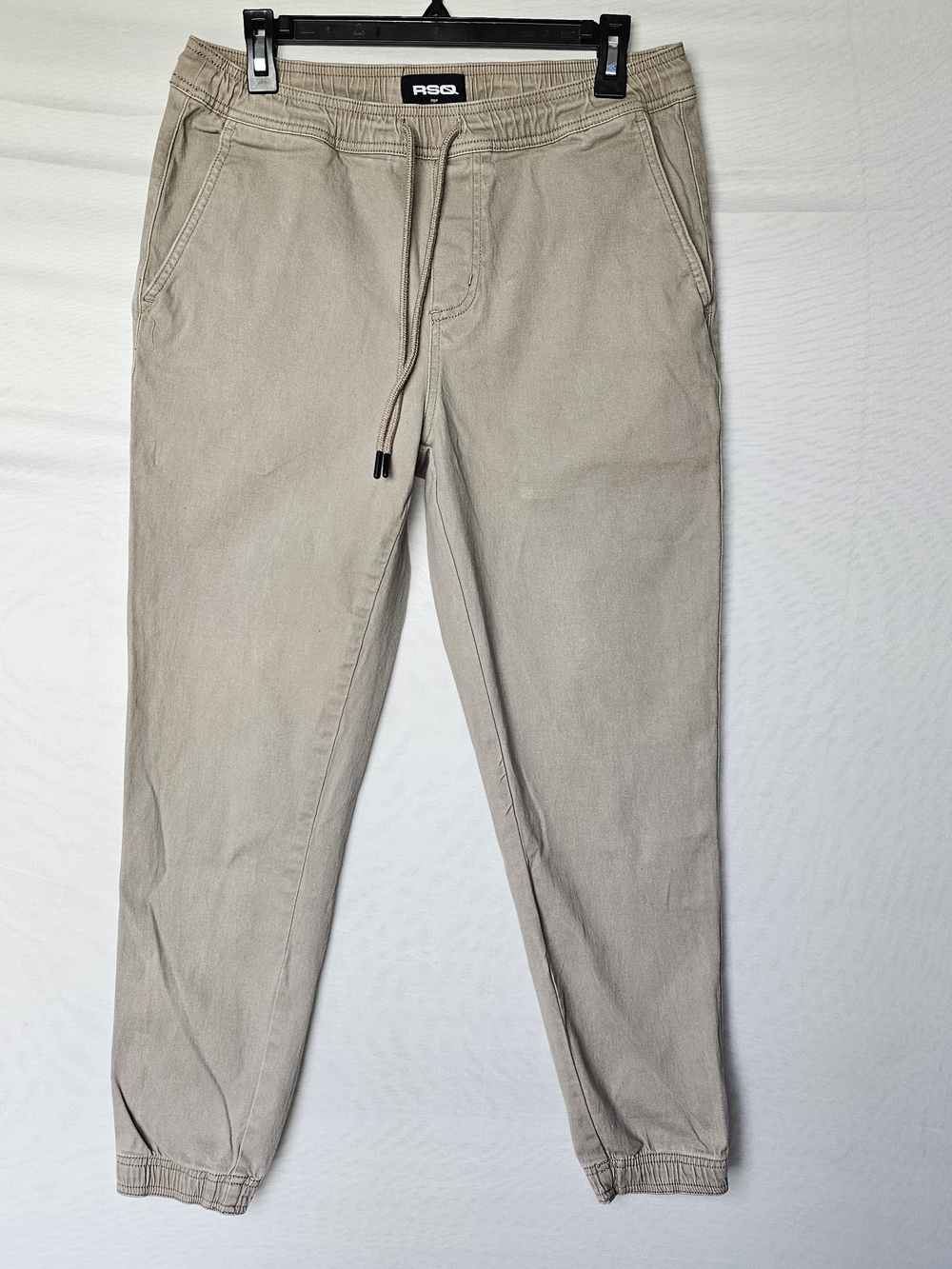 RSQ Men’s Slim Fit Jogger Chino Pants - Khaki/Tan - Size [M]